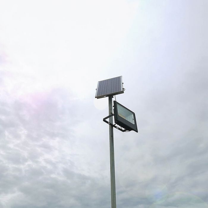 V-TAC VT-60W 20W Solar Panel with LED Floodlight 4000K | 8575