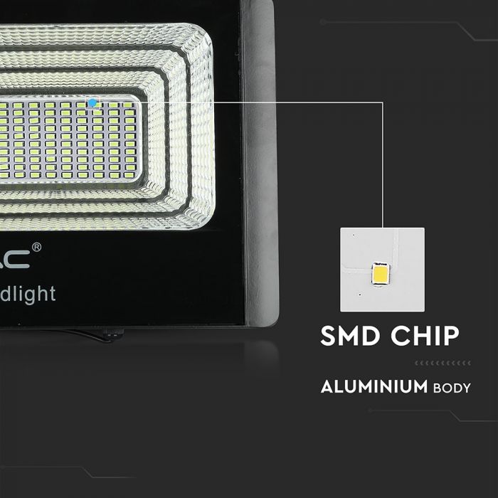 V-TAC VT-60W 20W Solar Panel with LED Floodlight 4000K | 8575