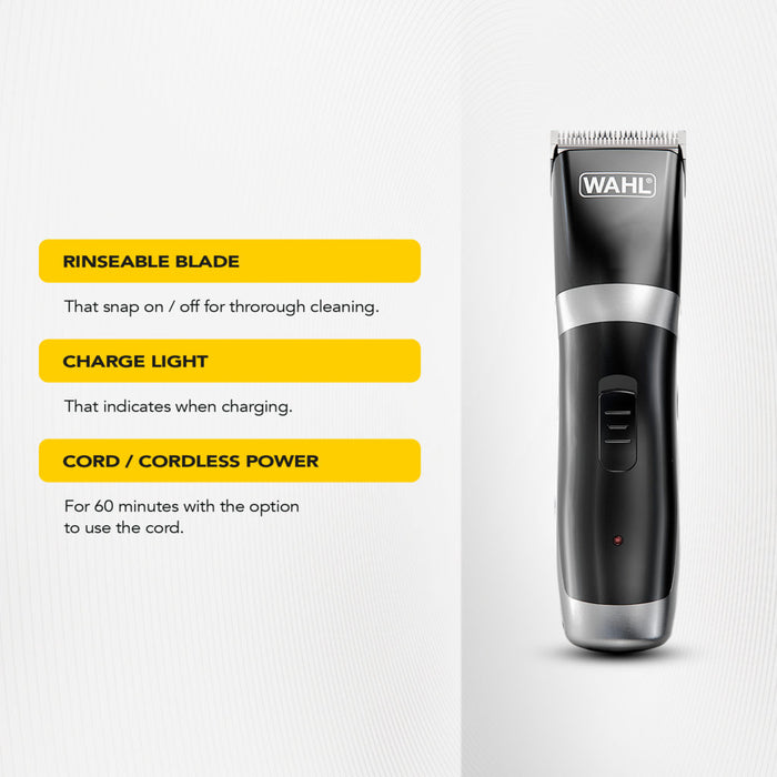 Wahl Cordless Rechargeable Clipper Kit | 9655-1517