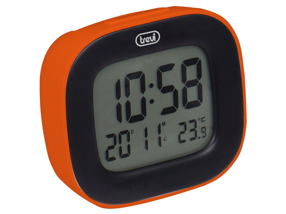 Trevi Digital Alarm Clock - Orange | SLD3875