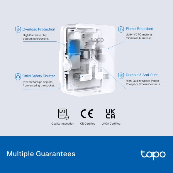 TP-LINK Mini Smart Wi-Fi Plug, Energy Monitoring | TAPOP110M