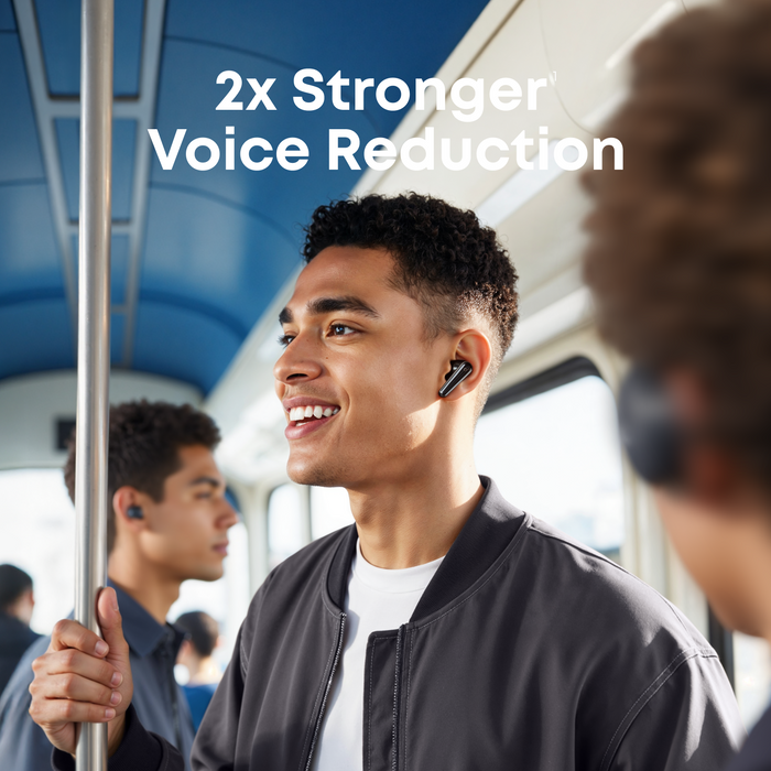 Soundcore Liberty 5 True Wireless Noise Cancelling Earbuds with Dolby Audio, LDAC and 48 Hour Battery - Black | A3957G11