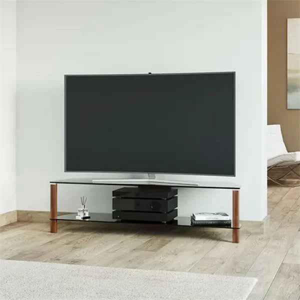 Alphason Century 1200mm TV Stand For Up To 55" Screen TV - Walnut | ADCE1200BLK