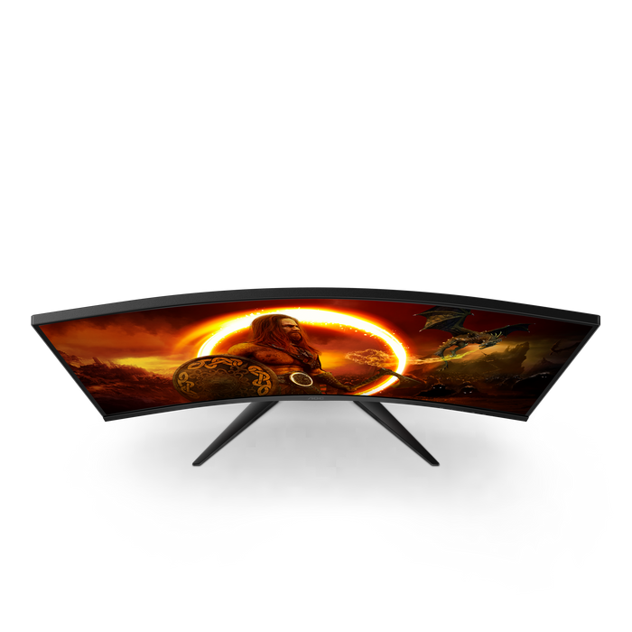 AOC 32” Gaming Curved Monitor VA Panel 165Hz QHD - Black | CQ32G2SE/BK