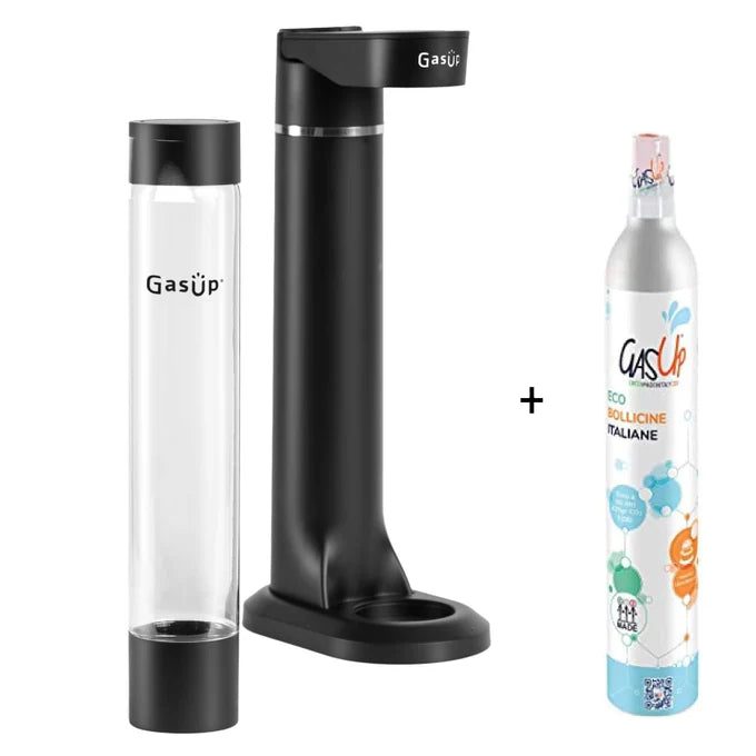 GasUp Sodamaker Quokka with Cylinder - Black | 04106021