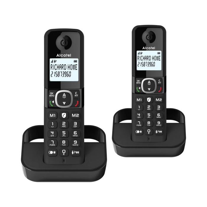 ALCATEL F860 Duo Twin Cordless Phone with Call Block | ATL1423525