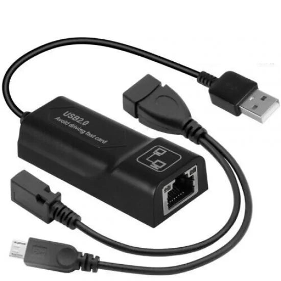 DELIVERY FREE) Ethernet Adapter for TV Stick, Fire Stick Ethernet