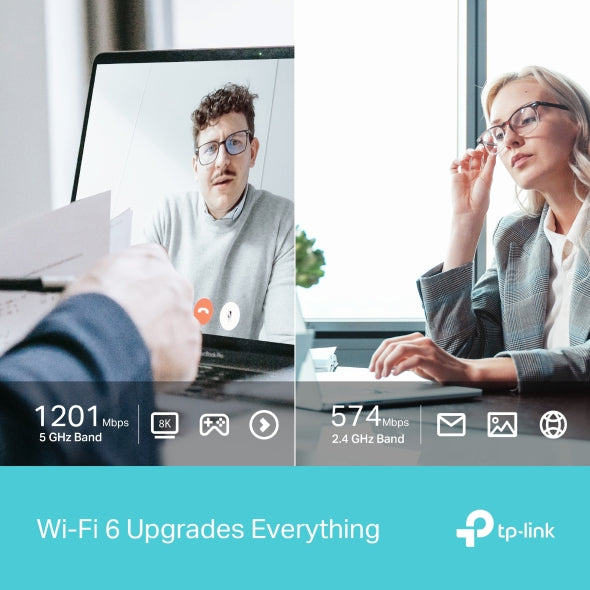 TP-Link AX1800 Dual Band Wi-Fi 6 Wireless USB Adapter | ARCHER TX20U