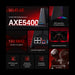 TP-LINK Wireless Router TP-Link AXE5400 Tri-Band Wi-Fi 6E Gaming Router | ARCHER GXE75 IRWINS MEGASTORE