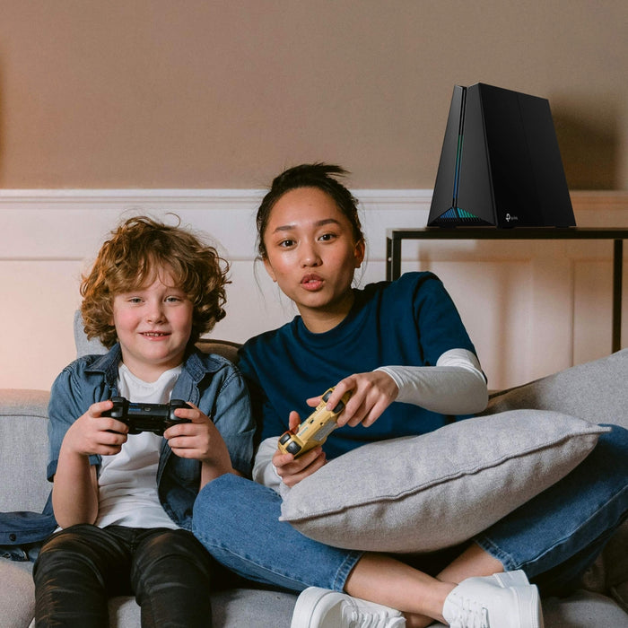 TP-LINK Wireless Router TP-Link AXE5400 Tri-Band Wi-Fi 6E Gaming Router | ARCHER GXE75 IRWINS MEGASTORE