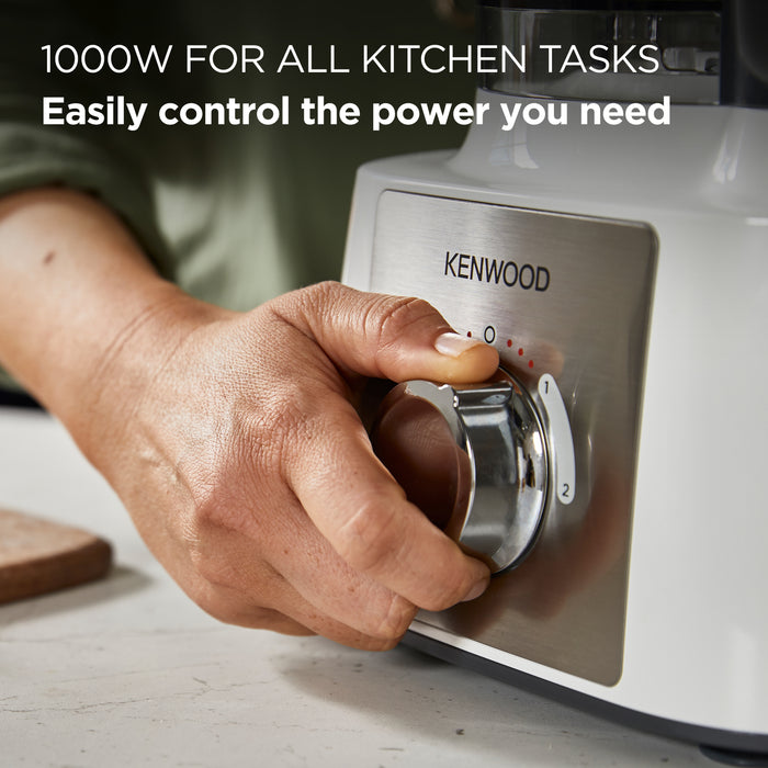 Kenwood Multipro Express 4-in-1 Food Processor - White | FDP65.860WH