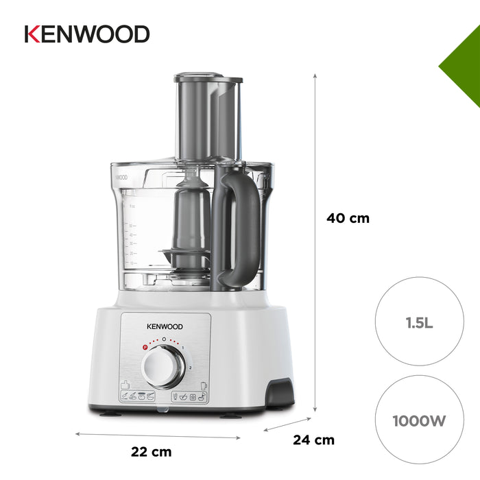 Kenwood Multipro Express 4-in-1 Food Processor - White | FDP65.860WH