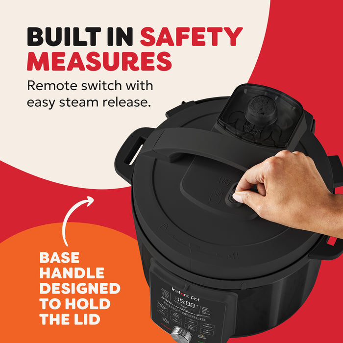 Instant Pot Duo Plus with WhisperQuiet 5.7L Multi-Cooker - Black | EXE 112-3079-01-UK