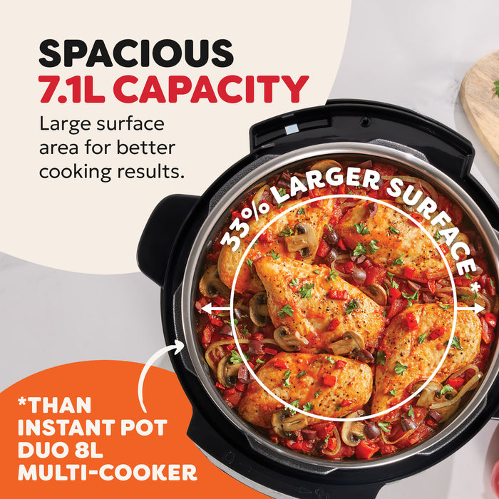 Instant Pot Classic XL 7.1L Multi-Cooker - Black | EXE 140-0019-01-UK