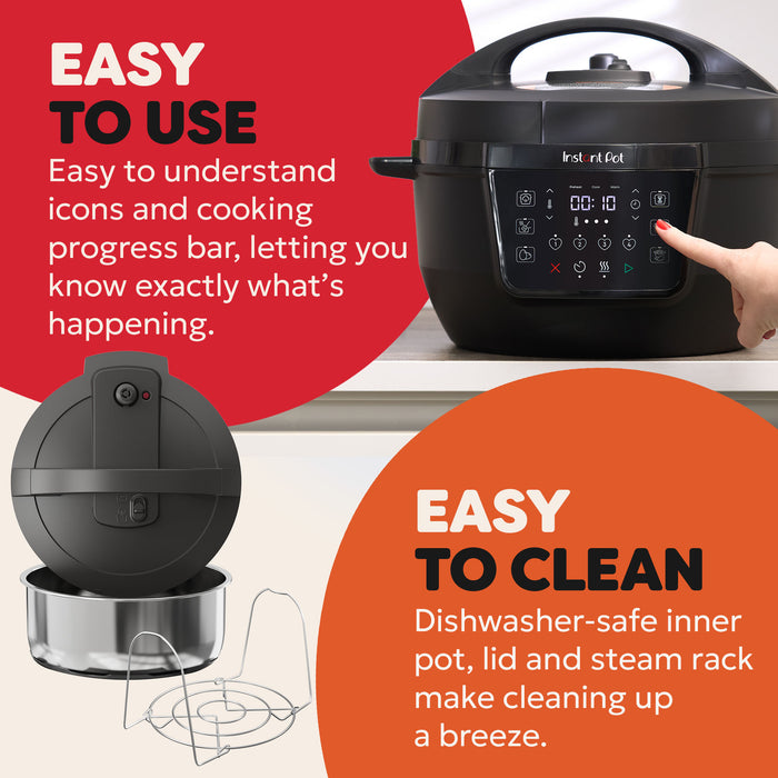 Instant Pot Classic XL 7.1L Multi-Cooker - Black | EXE 140-0019-01-UK