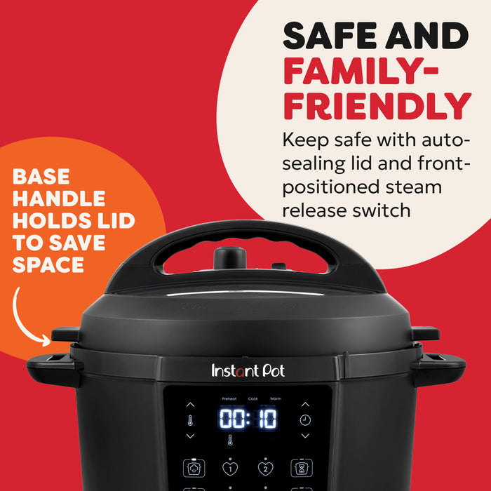 Instant Pot Classic 5.7L Multi-Cooker - Black | EXE 112-2000-01-UK