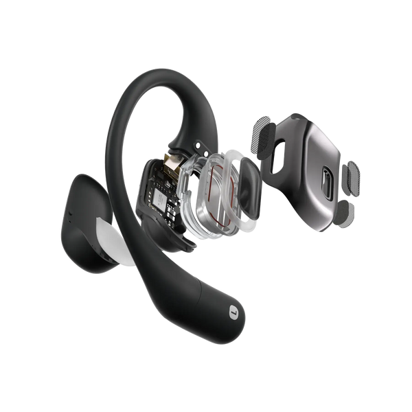 Shokz OpenFit Headphones Wireless Bluetooth Ear-hook - Black || T910BK