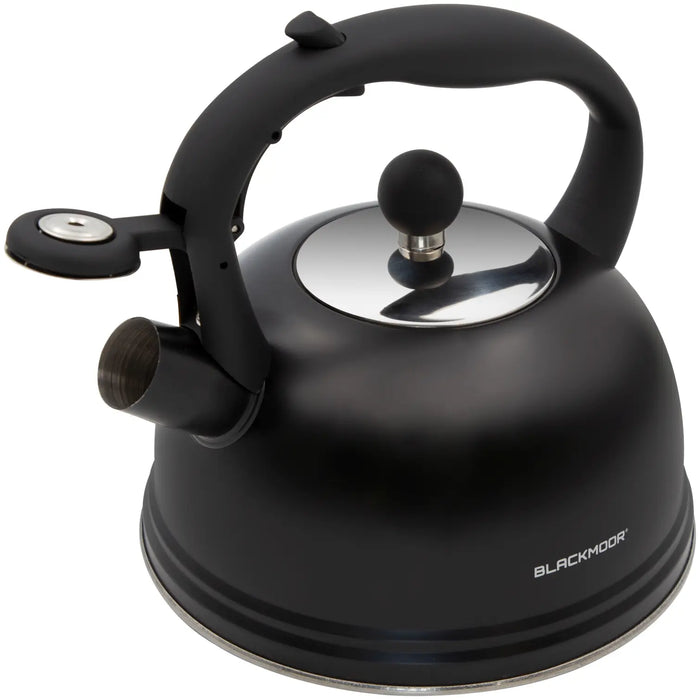 Blackmoor 2.5L Whistling Kettle - Black | 62779
