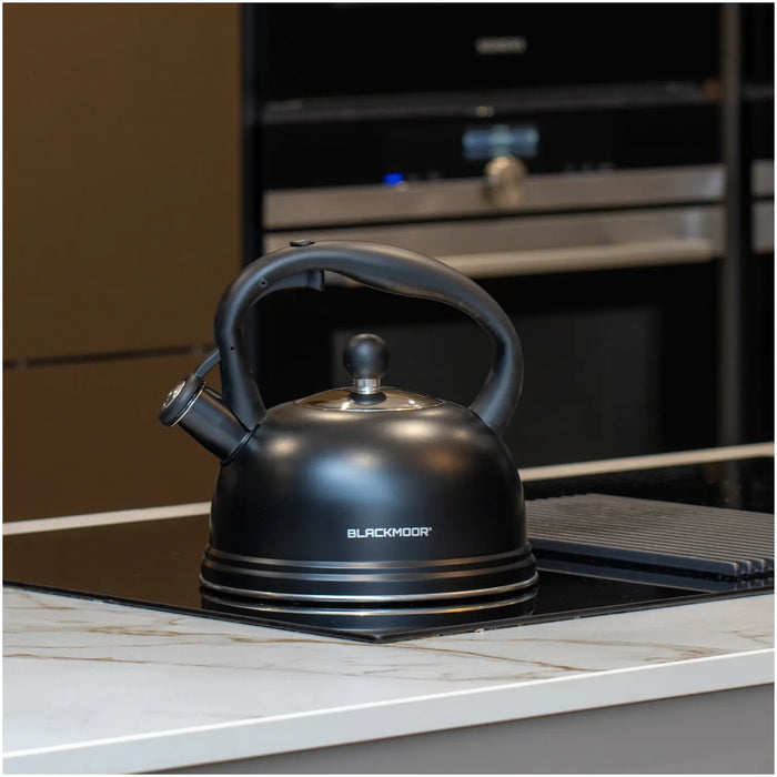 Blackmoor 2.5L Whistling Kettle - Black | 62779