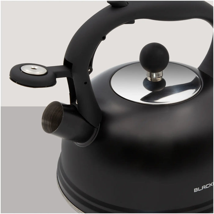 Blackmoor 2.5L Whistling Kettle - Black | 62779