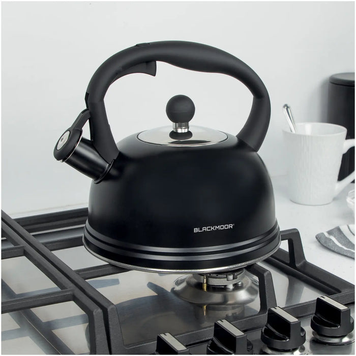 Blackmoor 2.5L Whistling Kettle - Black | 62779