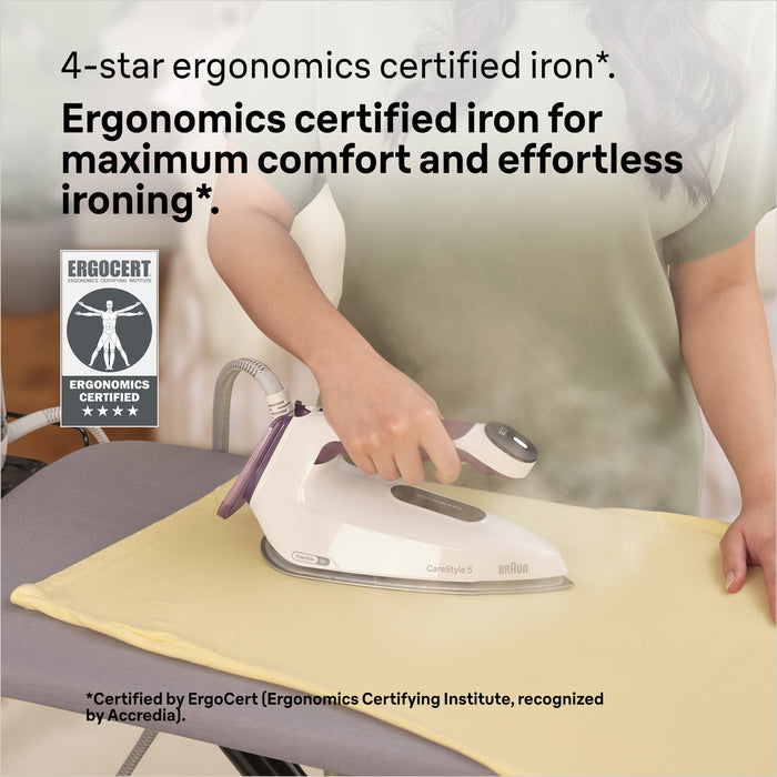 BRAUN CareStyle 5 Steam Generator Iron - Violet | IS5247VI
