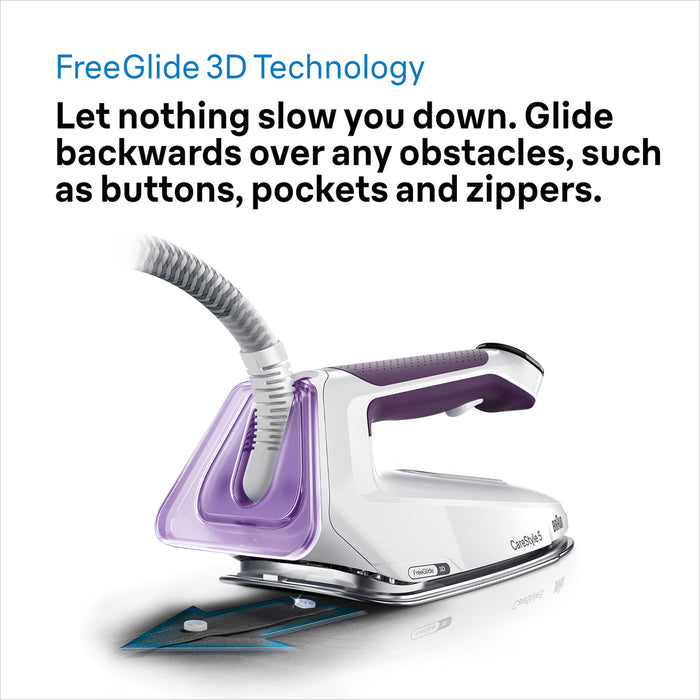BRAUN CareStyle 5 Steam Generator Iron - Violet | IS5247VI
