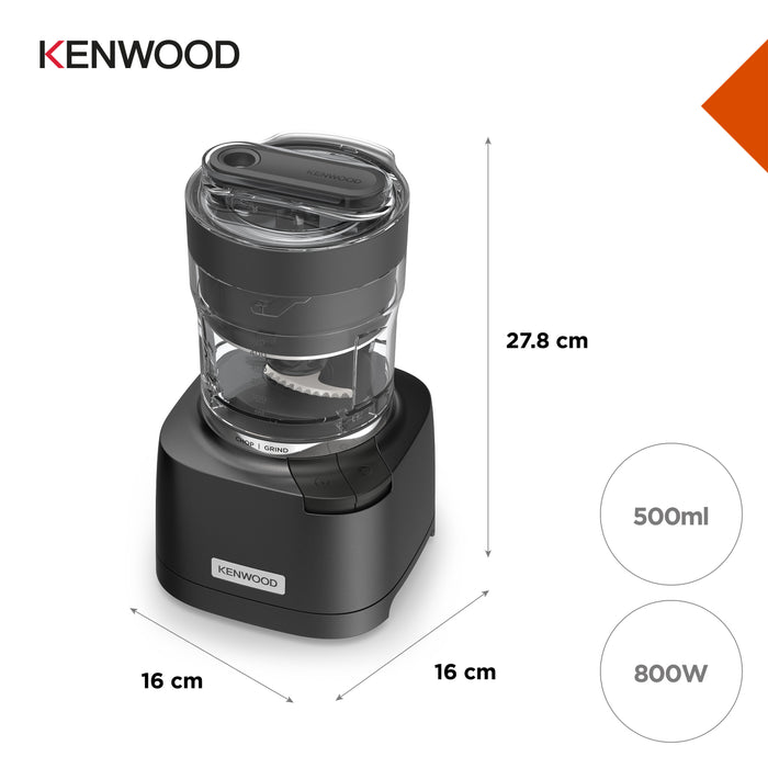 Kenwood Duo Prep 2-in-1 Chopper/Grinder | CHP80.000BK