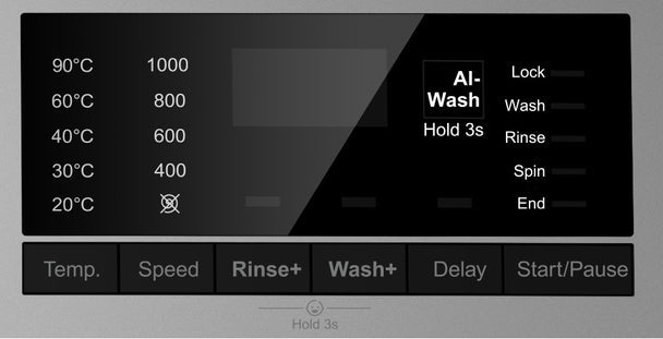 Powerpoint 6KG 1000rpm Washing Machine - Inox | P35106IN