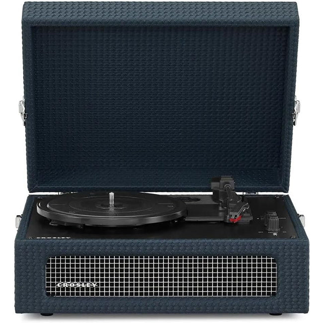 Crosley Voyager 2-Way Bluetooth Record Player - Navy | EDL CR8017B-NYR