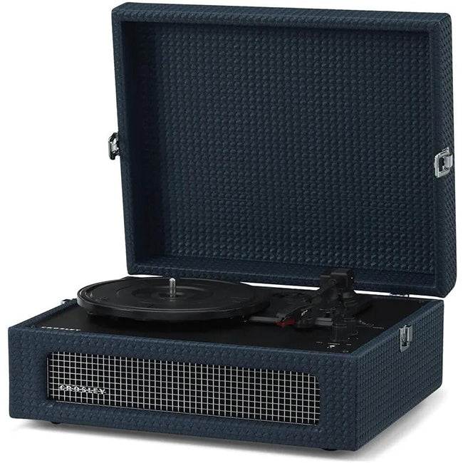 Crosley Voyager 2-Way Bluetooth Record Player - Navy | EDL CR8017B-NYR