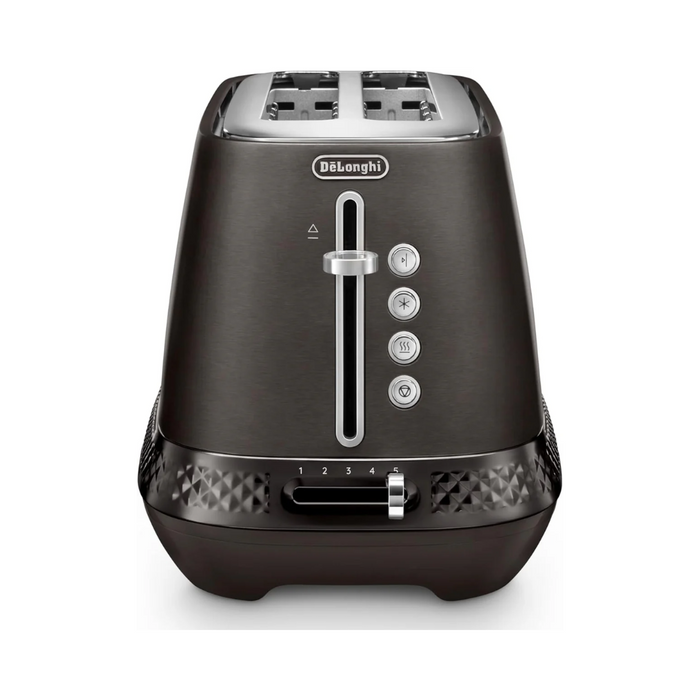 DeLonghi Diadema 2 Slice Toaster  - Black | CTV3003.BK