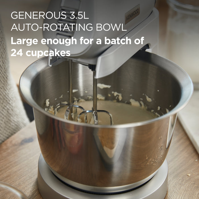 Kenwood Chefette Hand & Stand Mixer - Silver | HMP54.000SI