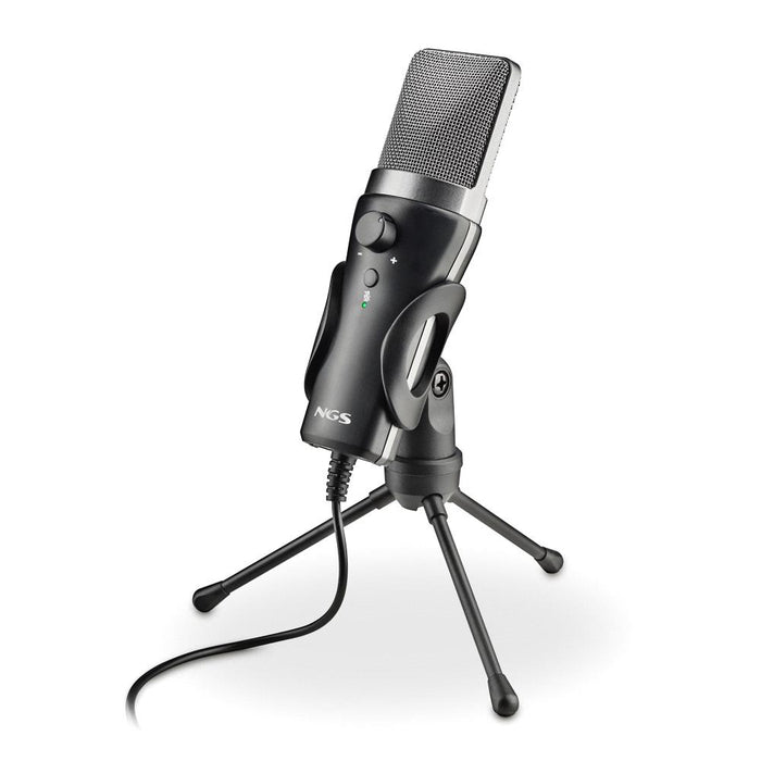 NGS Microphone NGS MS120 USB Desktop Microphone | 626988 IRWINS MEGASTORE