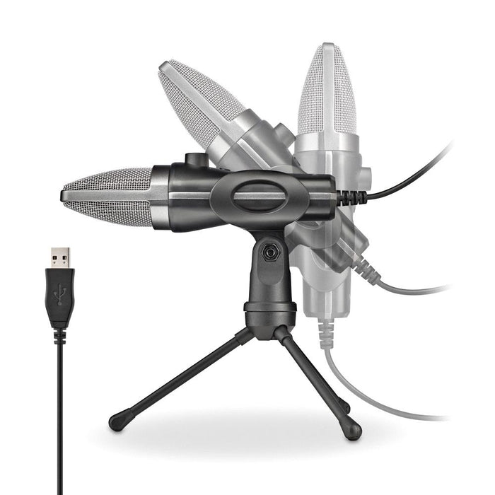 NGS Microphone NGS MS120 USB Desktop Microphone | 626988 IRWINS MEGASTORE