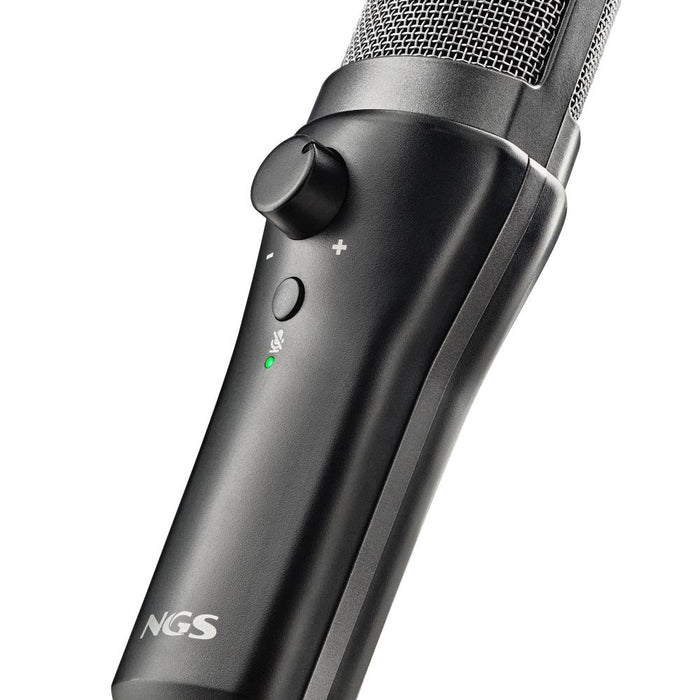 NGS Microphone NGS MS120 USB Desktop Microphone | 626988 IRWINS MEGASTORE