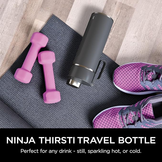 Ninja Thirsti 700 ml Travel Bottle – Grey | DW2401EUUKGY