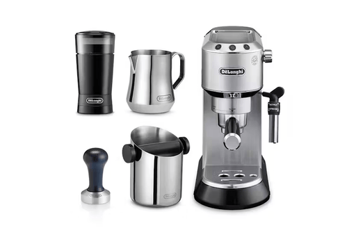 Delonghi Dedica Pump Coffee Machine Bundle Pack | ECKG6820.M
