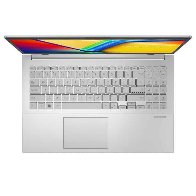 ASUS Vivobook Go 15 15.6" Laptop - Intel® Core™ i3, 128 GB UFS - Silver | SE1504GA-NJ096W