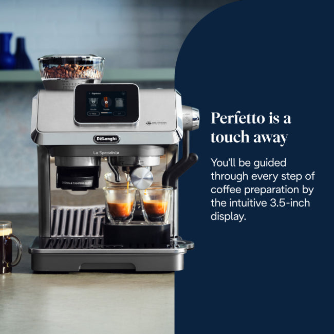 DeLonghi La Specialista Touch Coffee Maker - Grey | EC9455.M