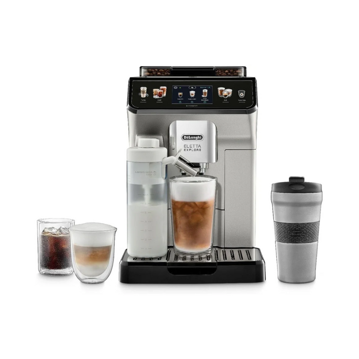 DELONGHI Eletta Explore Fully Automatic Coffee Machine | ECAM450.86.T