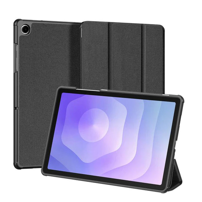 Samsung Galaxy Tab A11+ / A9+ Magnetic Flip Leather Tablet Case - Black | 734979