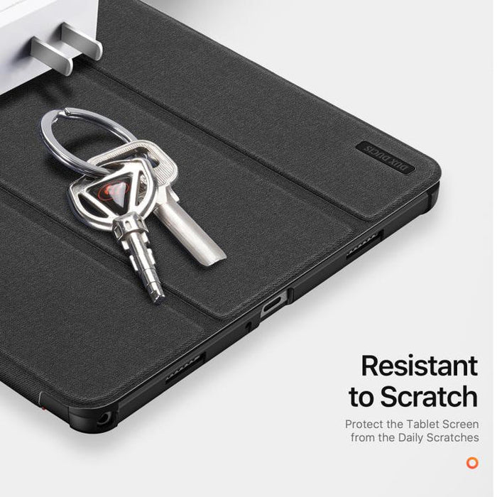 Samsung Galaxy Tab A11+ / A9+ Magnetic Flip Leather Tablet Case - Black | 734979