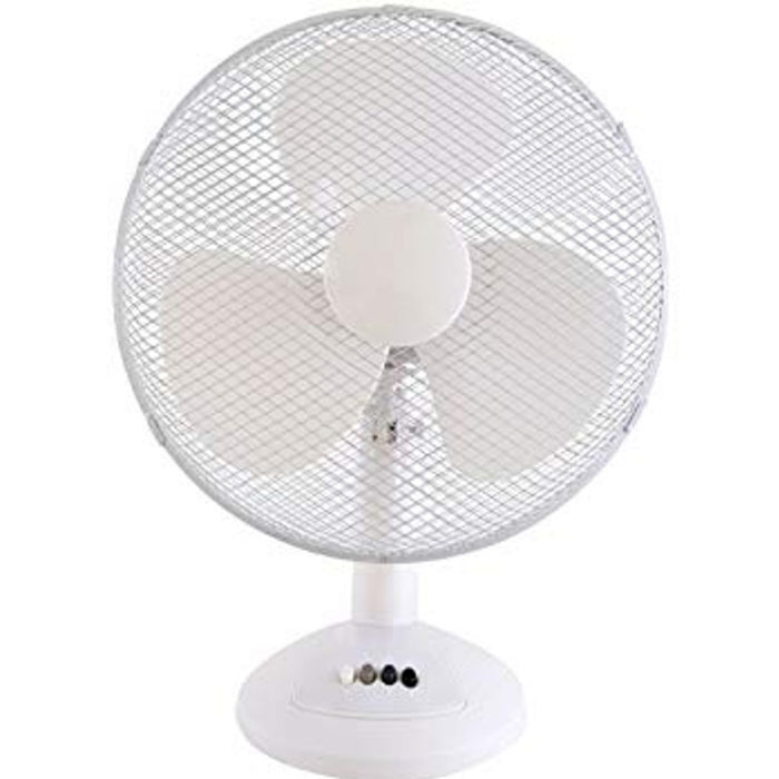 PREM-I-AIR 16" Oscillating Desktop Fan with 3-speed settings - White | EH1798