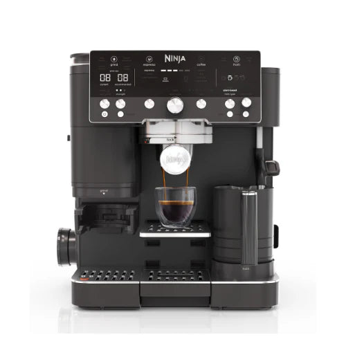 NINJA Luxe Cafe Bean to Cup Coffee Machine - Black | ES601UKBK