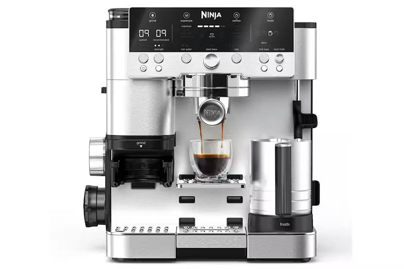 NINJA Luxe Cafe Bean to Cup Coffee Machine - Black | ES601UKBK