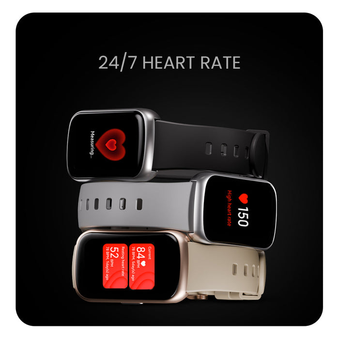 HiFuture EVO3 Smart Watch with 1.47" IPS Display, Heart Rate and SpO2 Monitoring, IP68 and 100+ Sports Modes - Black | 183408