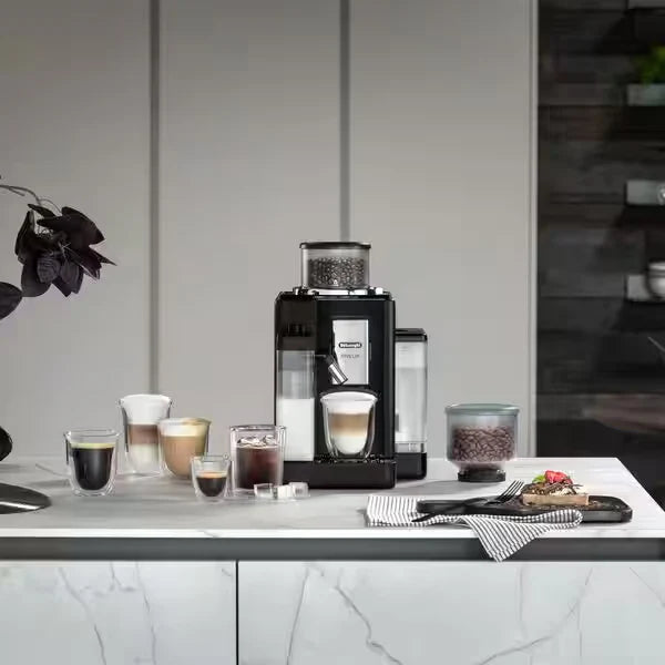 Delonghi Rivelia 1.4L Bean-to-coffee Automatic Coffee Machine - Onyx Black || EXAM440.55.B