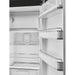 SMEG Refrigerator Smeg 60cm Retro Style Fridge With Icebox (6), Right Hand Hinged - Black Board | SMG FAB28RDBB6 IRWINS MEGASTORE