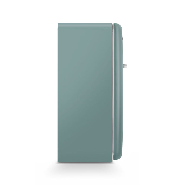 Smeg 60cm Retro Style Fridge With Icebox, Right Hand Hinged - Emerald Green | SMG FAB28RDEG5